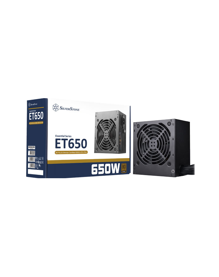 silverstone technology SilverStone SST-ET650-B v1.4 650W, PC PSU główny