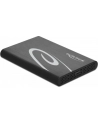 DeLOCK 42610 storage drive enclosure 2.5'' HDD/SSD enclosure Black, Drive cases - nr 5