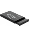 DeLOCK 42610 storage drive enclosure 2.5'' HDD/SSD enclosure Black, Drive cases - nr 6