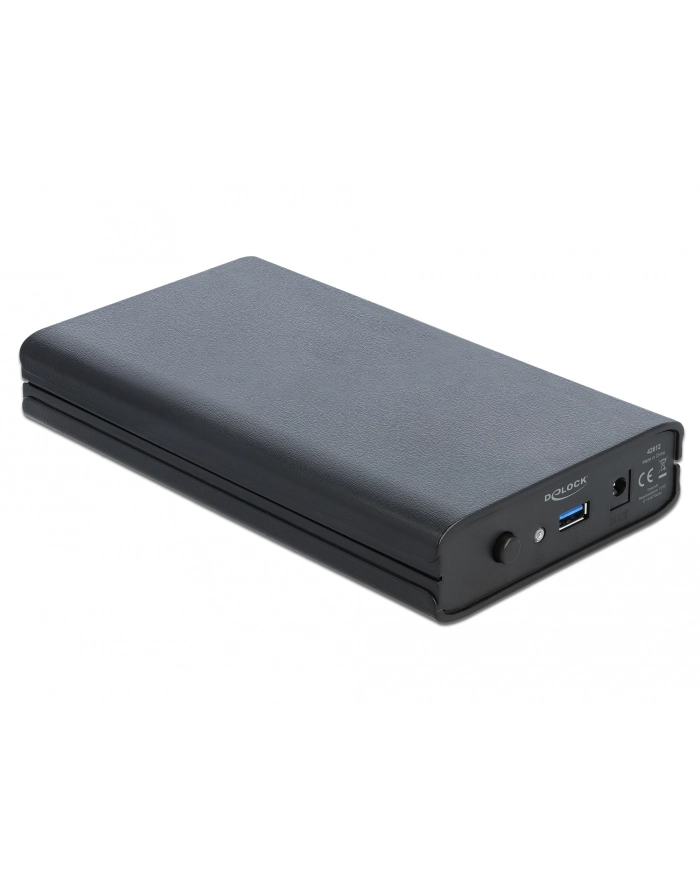 DeLOCK 42612 storage drive enclosure 3.5'' HDD enclosure Black, Drive cases główny