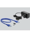 DeLOCK 42612 storage drive enclosure 3.5'' HDD enclosure Black, Drive cases - nr 2