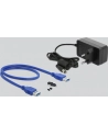 DeLOCK 42612 storage drive enclosure 3.5'' HDD enclosure Black, Drive cases - nr 7