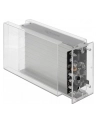 DeLOCK 42624 storage drive enclosure 2.5/3.5'' HDD/SSD enclosure Transparent, Drive cases - nr 12