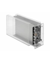 DeLOCK 42624 storage drive enclosure 2.5/3.5'' HDD/SSD enclosure Transparent, Drive cases - nr 3