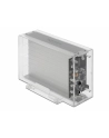 DeLOCK 42624 storage drive enclosure 2.5/3.5'' HDD/SSD enclosure Transparent, Drive cases - nr 5