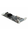 DeLOCK PCIe x4> 4x external SuperSpeed USB (USB 3.2 Gen 1) USB Type-A - nr 4