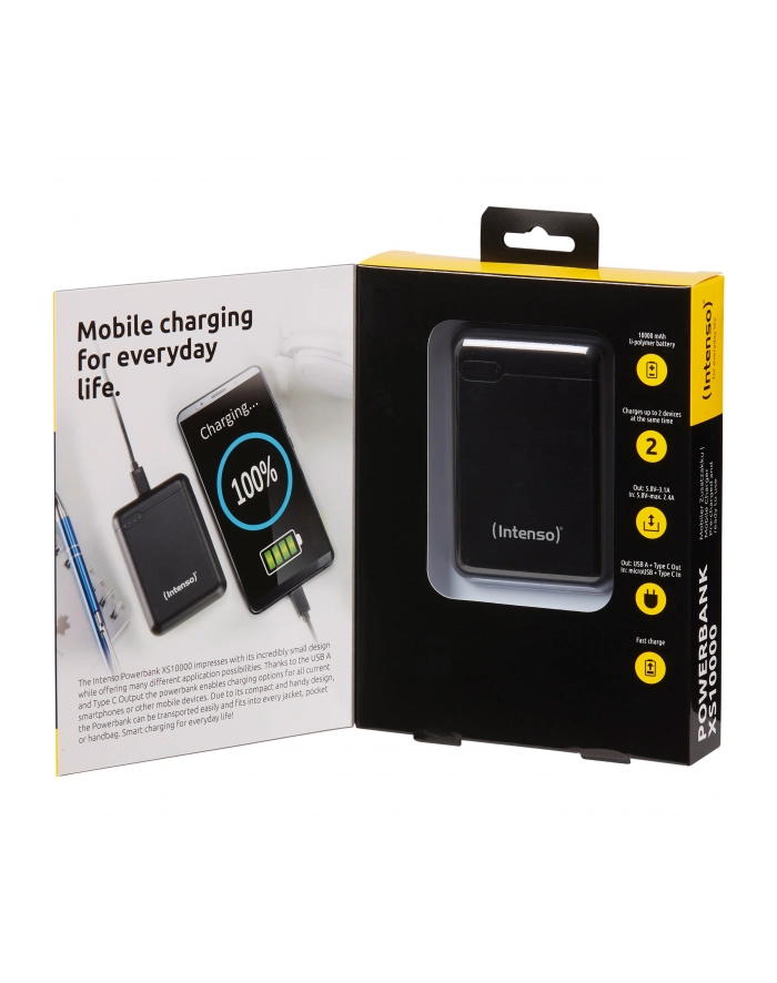 Intenso XS10000, Powerbank (black, 10000 mAh) główny