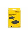 DeLOCK DisplayPort 2 - 1 Switch bidirectional 8K 30 Hz, DisplayPort switch - nr 3