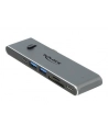 DeLOCK Docking Station Dual USB-C w. HDMI / USB / SD / PD 87752 - nr 1
