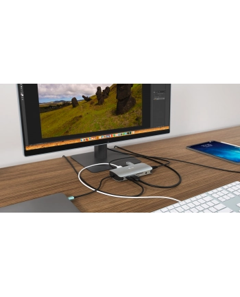 i-tec Metal USB-C Nano Dock HDMI/VGA with LAN + Power Delivery 100 W, Docking station
