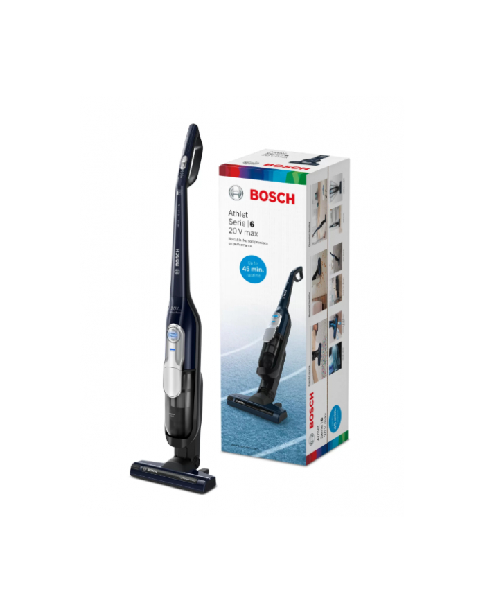 Bosch Odkurzacz Athlet 20Vmax BCH85N Cordless operating, 18 V, Operating time (max) 45 min, Blue główny