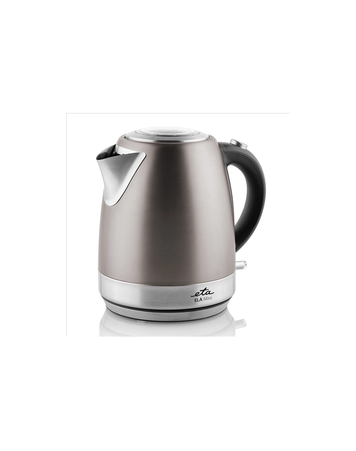 ETA Kettle Ela mini ETA859990040 Electric, 2100 W, 1.2 L, Stainless steel, Grey, 360° rotational base główny