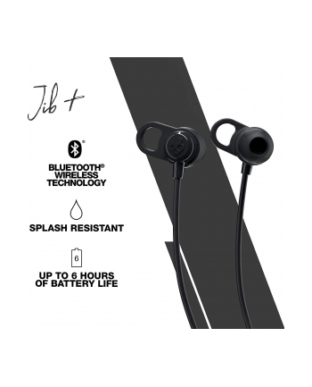 Skullcandy JIB+WIRELESS Earphones, Black/Black