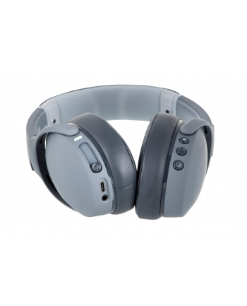 Skullcandy Crusher Evo Wireless Over-Ear Headphone, Chill Grey