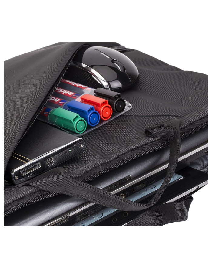 Torba do notebooka 15,6'' RivaCase Tivoli, ciemoszara, ultraslim główny