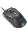 Lenovo IdeaPad Gaming M100 RGB Gaming Mouse, Black, Ergonomic shape; 2 zone RGB; 7-colour circulating backlight; 1000 rps report rate, Wired via USB 2.0 - nr 2