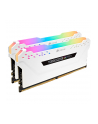 corsair Pamięć DDR4 Vengeance RGB 16GB/3200(2*8GB) biała CL16 - nr 10