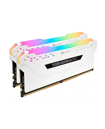 corsair Pamięć DDR4 Vengeance RGB 16GB/3200(2*8GB) biała CL16