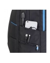 Plecak do notebooka 17,3'' RivaCase Borneo gaming czarny, z materiału wodoodpornego - nr 19