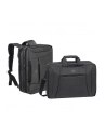 Torba/plecak do notebooka 16'' RivaCase Central czarna - nr 1