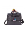 Torba do notebooka 15,6'' RivaCase Tiergarten czarna, z materiału wodoodpornego - nr 6