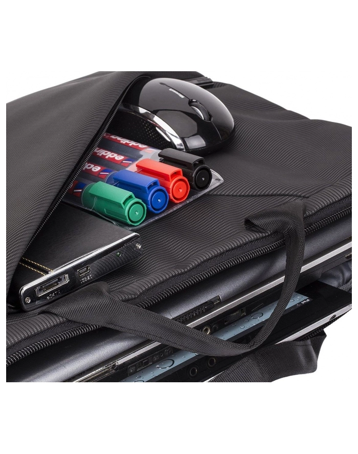 Torba do notebooka 15,6'' RivaCase Tivoli, ciemoszara, ultraslim główny