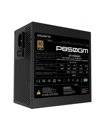 gigabyte Zasilacz P850GM 850W PFC 120mm Hydraulic fan ATX