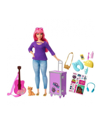 Barbie DHA Lalka Daisy w podróży FWV26 p6 MATTEL