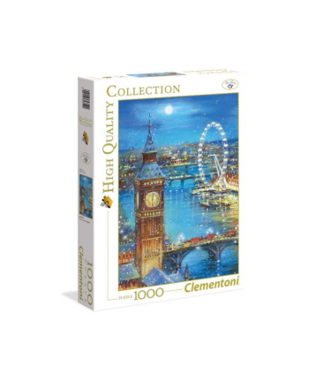 Clementoni Puzzle 1000el Płatki śniegu na Big Ben 39319