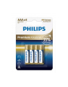 philips Baterie alkaliczne premium AAA x4 - nr 1