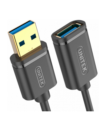 unitek Przedłużacz USB 3.0, 1M, AM-AF, Y-C457GBK