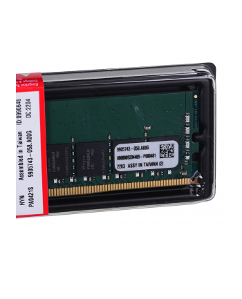 kingston Pamięć DDR4 16GB/3200 (1*16GB) CL22 DIMM 1Rx8 nr 1