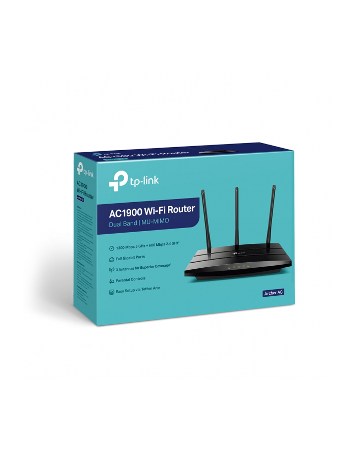 tp-link Router Archer A8 AC1900 1WAN 4LAN główny