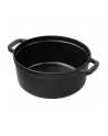 Staub Garnek z przykrywką okrągły 24 cm czarny - nr 12
