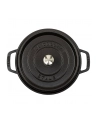 Staub Garnek z przykrywką okrągły 24 cm czarny - nr 14