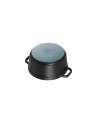 Staub Garnek z przykrywką okrągły 24 cm czarny - nr 4