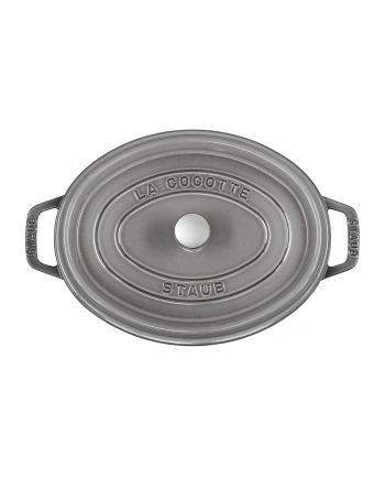 Staub Garnek owalny 29 cm grafit szary 40509-317-0 nr 1