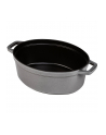 Staub Garnek owalny 29 cm grafit szary 40509-317-0 - nr 4