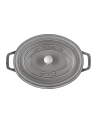 Staub Garnek owalny 29 cm grafit szary 40509-317-0 - nr 6