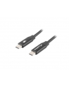 lanberg Kabel USB-C M/M 2.0 CA-CMCM-40CU-0018-BK Czarny 1.8m - nr 4