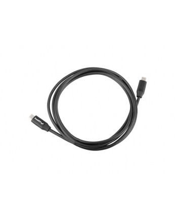 lanberg Kabel USB-C M/M 2.0 CA-CMCM-40CU-0018-BK Czarny 1.8m