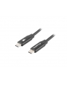 lanberg Kabel USB-C M/M 2.0 CA-CMCM-40CU-0018-BK Czarny 1.8m - nr 7
