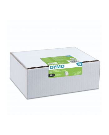 Dymo Etykieta Do Drukarek Biały Papierowa 89x36mm 12szt