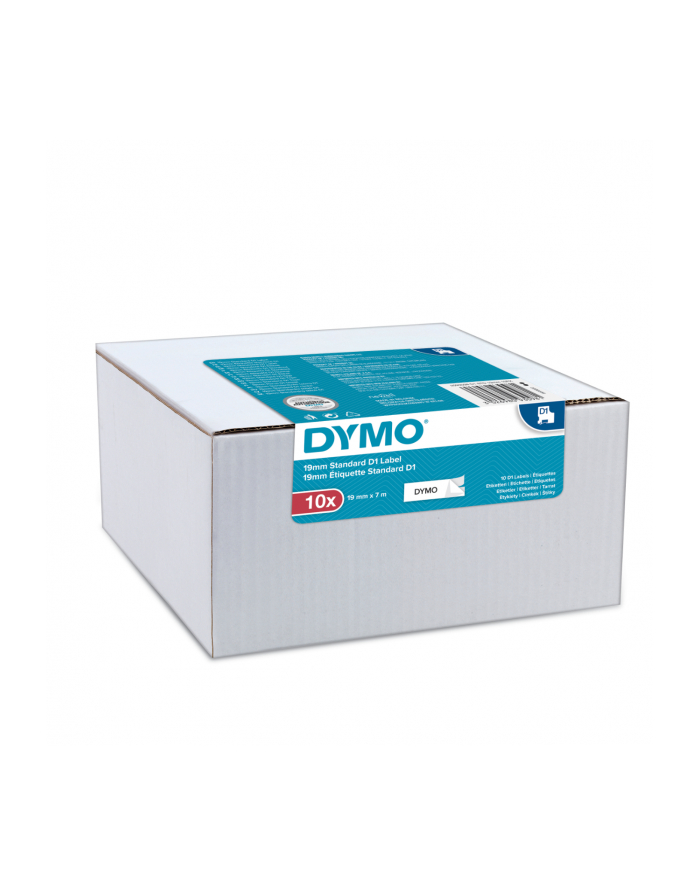 DYMO TAŚMA D1 - 19 MM X 7 M, CZARNY / BIAŁY, 2093098 (10 SZT) DYSTRYBUTOR ! PUNKT ODBIORU WARSZAWA-WŁOCHY główny