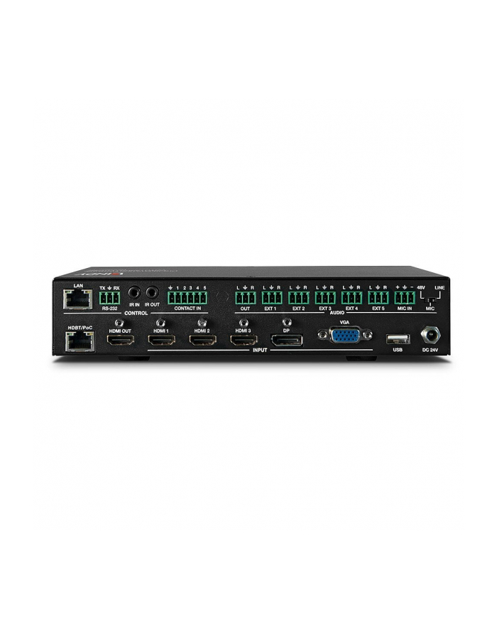 Lindy 38281 Przełącznik (switch) HDMI + odbiornik HDBaseT Polska Gwarancja główny