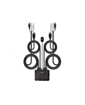 Lindy 42345 Przełącznik KVM HDMI 2.0 USB 2.0 (LY42345) nr 2