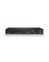 Lindy 38230 Rozdzielacz (przejściówka, spiltter) HDMI 4K UHD 4-portowy z audio, portem optycznym i analogowym Polska Gwarancja - nr 1