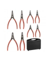 Szczypce precyzyjne Knipex 0021 25 S, 135 mm, walizka, 8 części - nr 1
