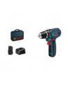 Bosch Wiertarko-Wkrętarka Akumulatorowa Gsr 12V-15 Professional 2X Li-Ion 2.0Ah 060186810F - nr 2
