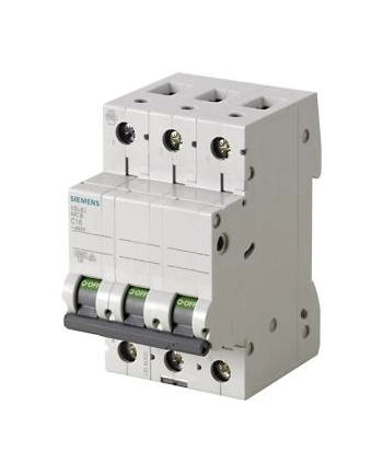 Siemens Wyłącznik nadprądowy 3p c 40a 6ka ac/dc IP20 90/72/76mm sentron 5SL63407 nr 2